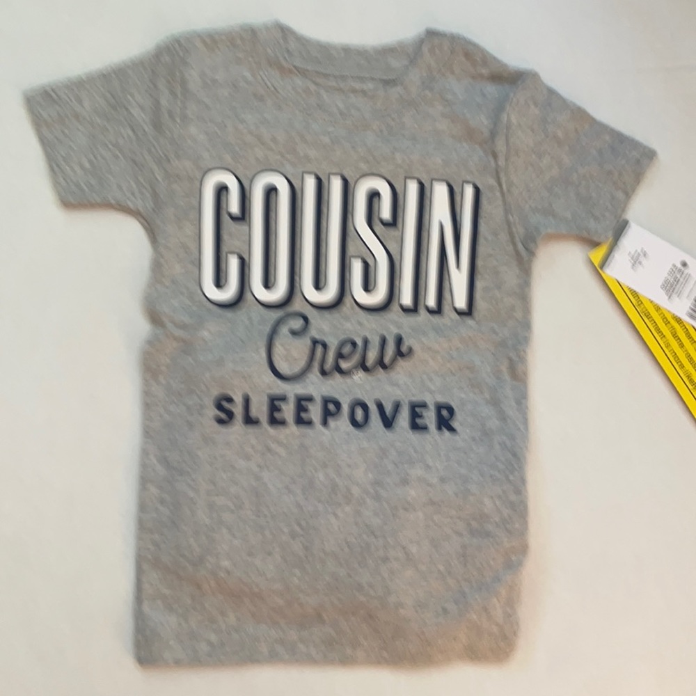 Baby 2-Piece Cousin Crew 100% Cotton Snug Fit Pjs 3T/3A Grey